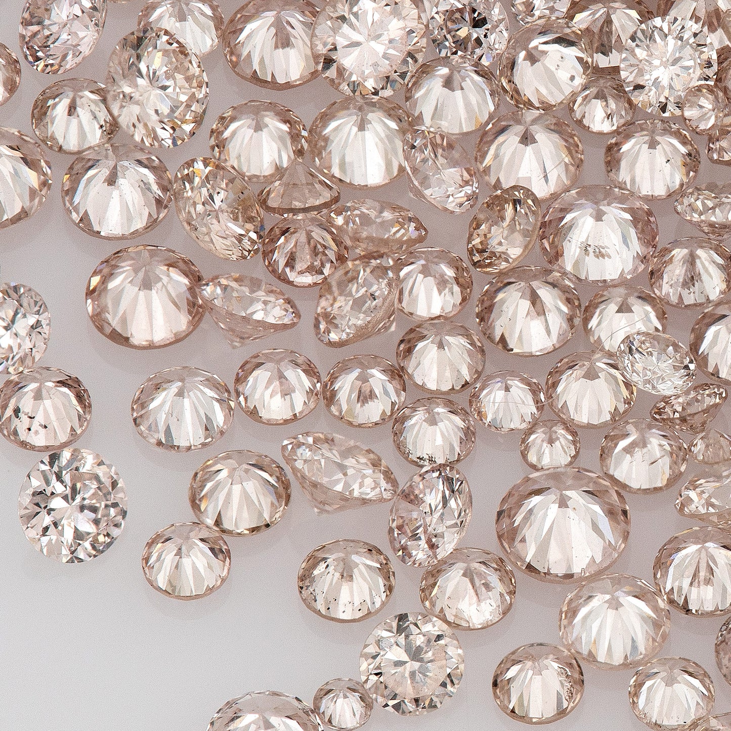 Fancy Pink Rose (8PR) | Argyle Pink Diamonds 0.25ct | Mix Scoop | Fancy Rose Pink Natural Diamonds | Round | Australian Diamonds | Australia | Melee | Accents