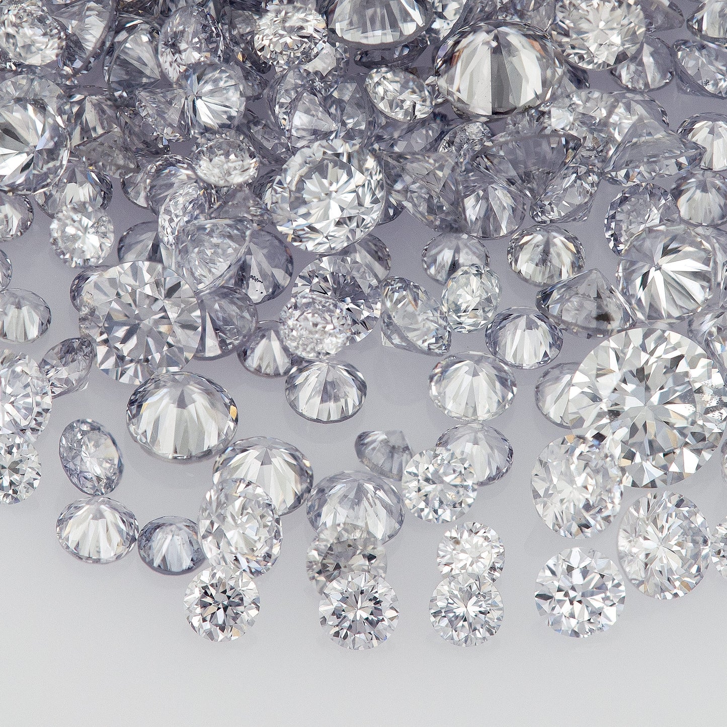 Fancy Blue Violet BL1/2 | Argyle Blue Diamonds | Select | Australian | Untreated Natural | Round Melee Accents