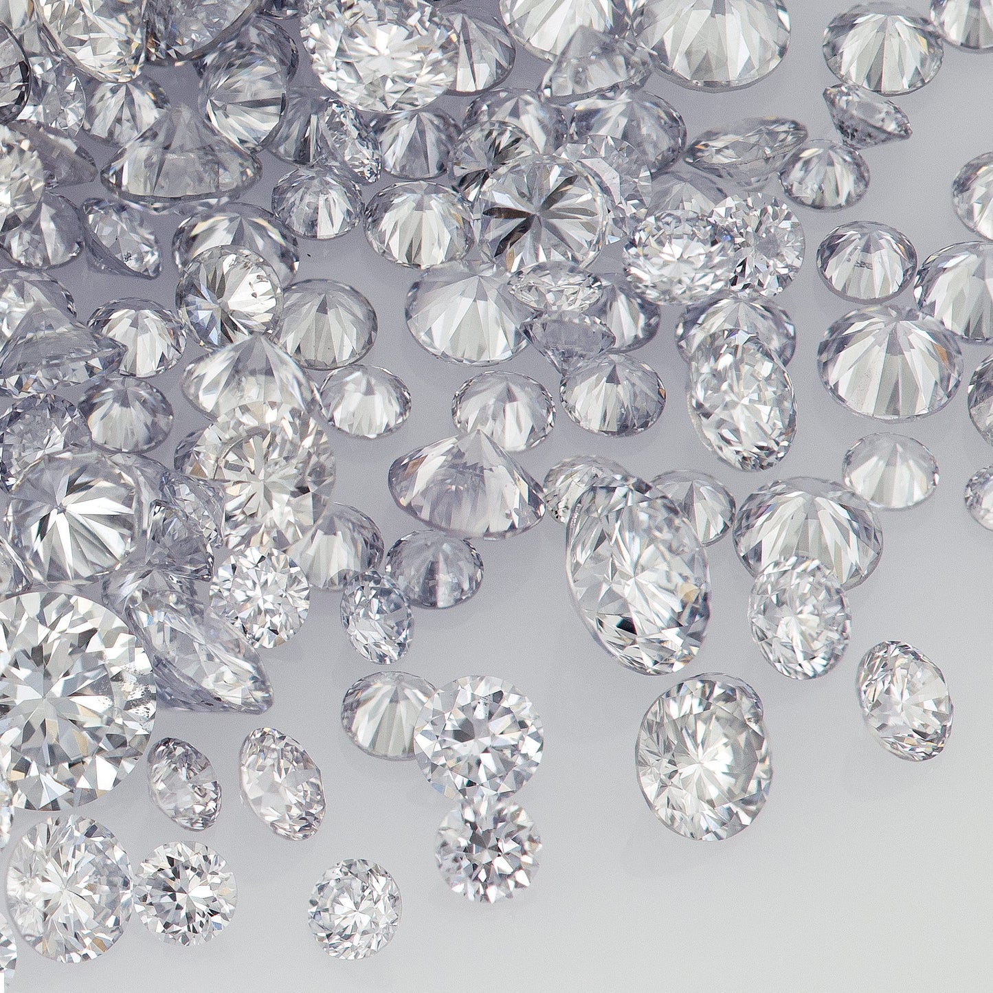 Fancy Blue Violet BL1/2 | Argyle Blue Diamonds | Select | Australian | Untreated Natural | Round Melee Accents