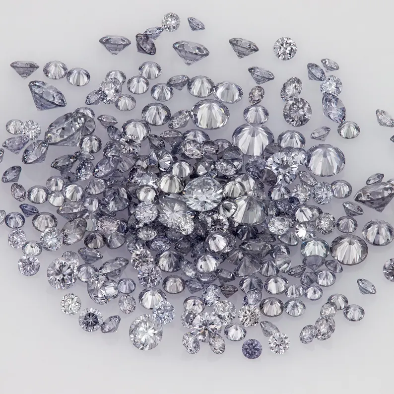 Argyle Blue Diamonds 0.25ct 0.8mm to 1.8mm mix scoop TOP Australian Blue Diamonds Untreated Natural Blue Diamonds Round|Melee|accents