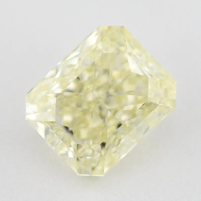 GIA Certified 2.52ct. S to T range Yellow Loose Natural Diamond Radiant Emerald VS2 Untreated|Certificate|Genuine|Yellow Diamond