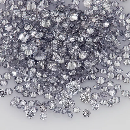 Argyle Blue Diamonds 0.25ct 0.8mm to 1.8mm scoop Deluxe Australian Blue Diamonds Untreated Natural Blue Diamonds Round|Melee|accents