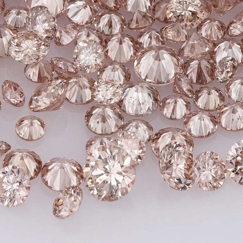Argyle Pink Diamonds 0.25ct 0.8mm to 2.2mm mix scoop Dark Argyle Pink Diamond Untreated Natural Pink Diamonds Round|Melee|accents|Argyle