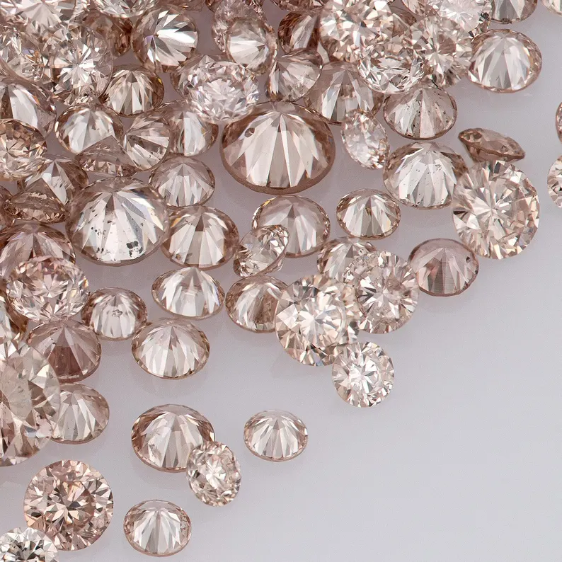 Argyle Pink Diamonds 0.25ct 0.8mm to 2.2mm mix scoop Dark Argyle Pink Diamond Untreated Natural Pink Diamonds Round|Melee|accents|Argyle