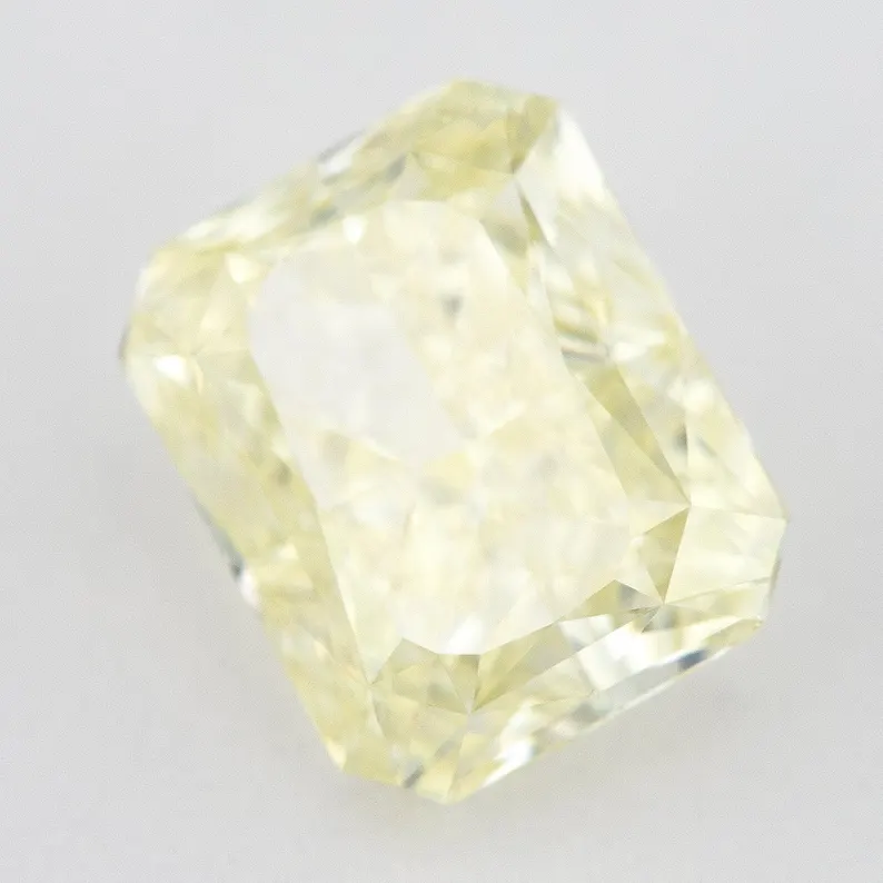 GIA Certified 2.52ct. S to T range Yellow Loose Natural Diamond Radiant Emerald VS1 Untreated|Certificate|Genuine|Yellow Diamond