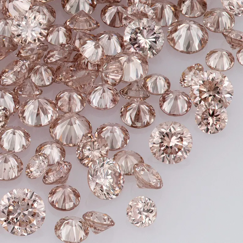 Argyle Pink Diamonds 0.25ct 0.8mm to 2.2mm mix scoop Dark Argyle Pink Diamond Untreated Natural Pink Diamonds Round|Melee|accents|Argyle