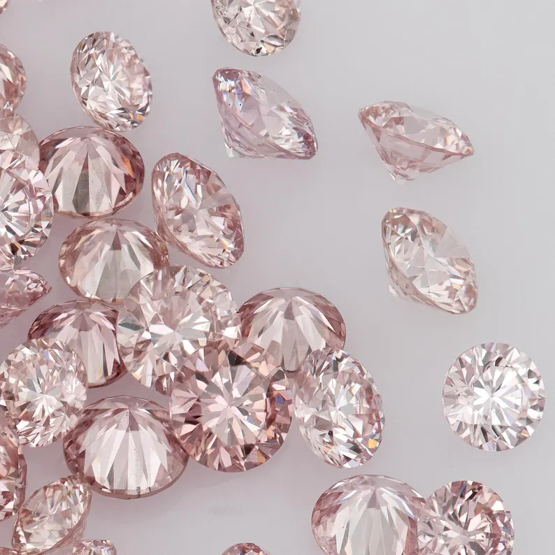 Collection Pink Diamonds 0.25ct 1.8mm to 2.2mm mix scoop Argyle Pink Diamond Untreated Natural Pink Diamonds Round|Melee|accents|Argyle