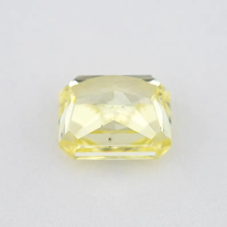 GIA Certified 1.01ct. Fancy Yellow Loose Natural Diamond Radiant Emerald SI1 Untreated|Certificate|Genuine|Yellow Diamond