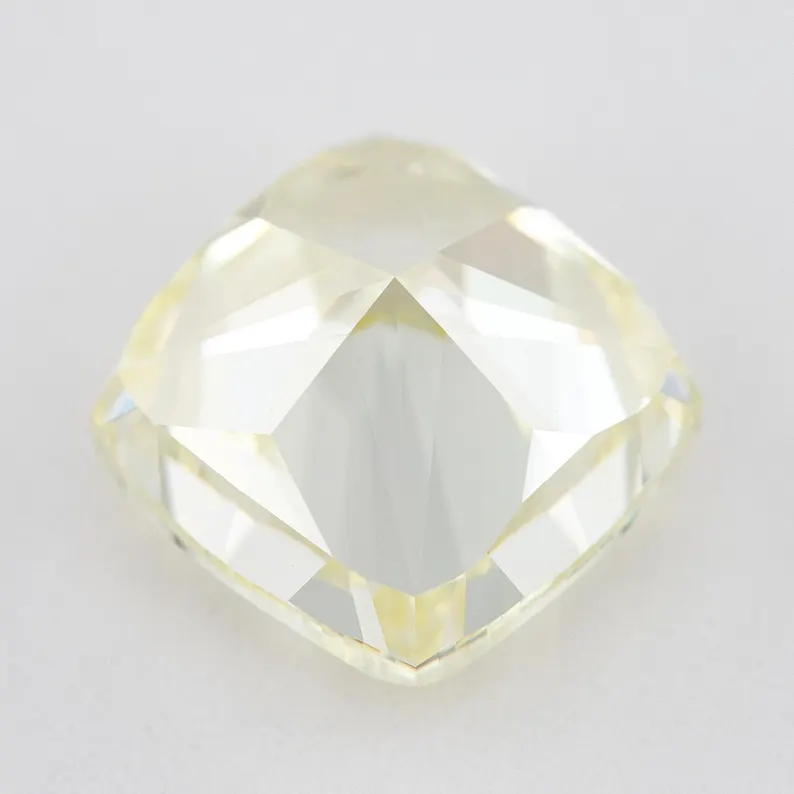 GIA Certified 5.54ct. W to X range Yellow Loose Natural Diamond Cushion VS1 Untreated|Certificate|Genuine|Yellow Diamond
