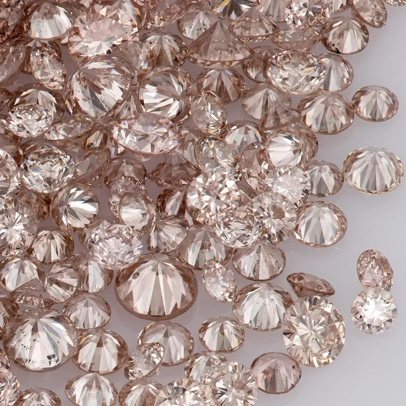 Argyle Pink Diamonds 0.25ct 0.8mm to 2.2mm mix scoop Dark Argyle Pink Diamond Untreated Natural Pink Diamonds Round|Melee|accents|Argyle