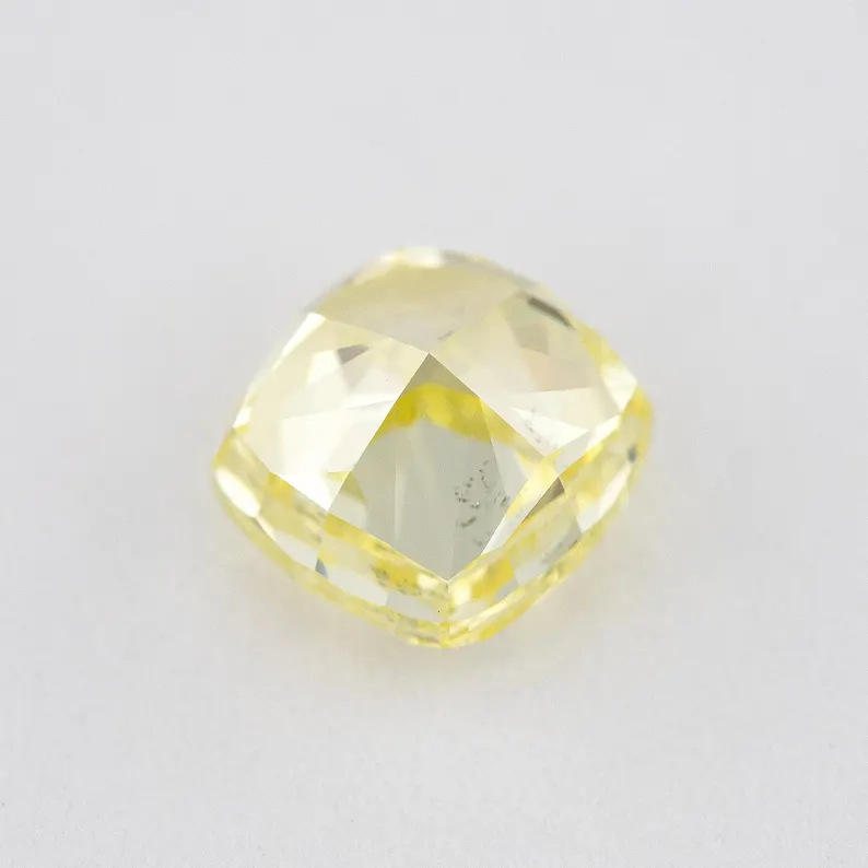 GIA Certified 1.00ct. Fancy Yellow Loose Natural Diamond Cushion VS2 Untreated|Certificate|Genuine|Yellow Diamond