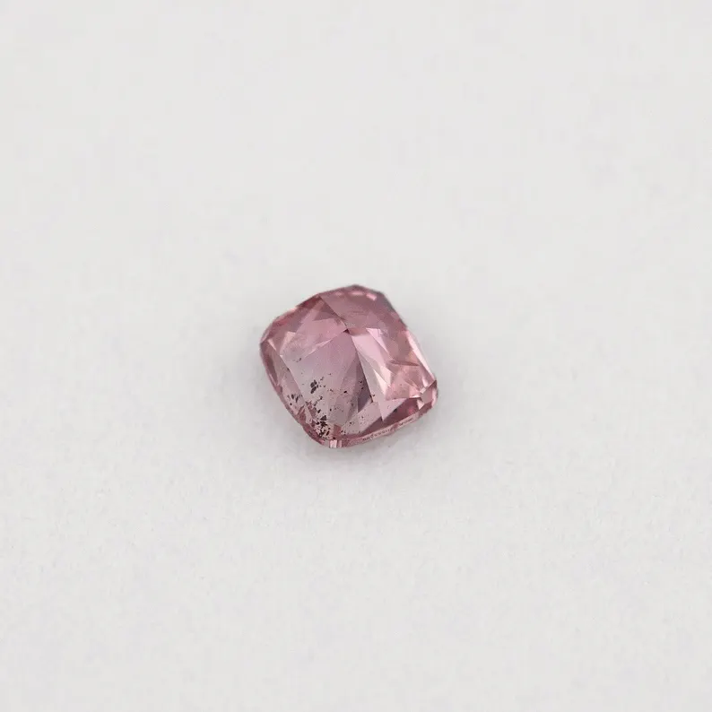 GIA Certified 0.10ct Fancy Intense Purplish Pink Natural Argyle Pink Diamond Cushion Brilliant