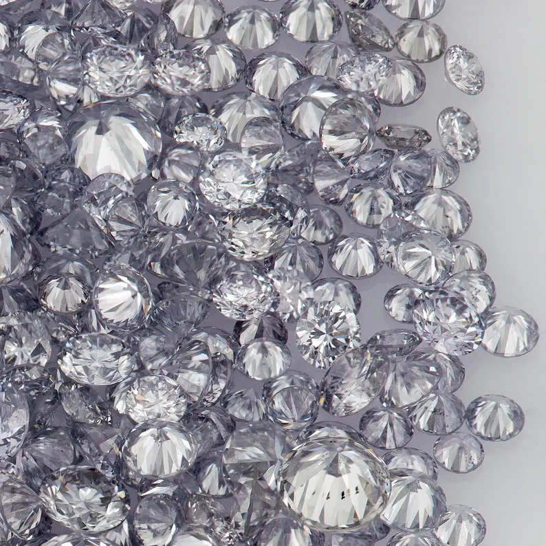 Argyle Blue Diamonds 0.25ct 0.8mm to 2.2mm mix scoop Collection Australian Blue Diamonds Untreated Natural Blue Diamonds Round|Melee|accents
