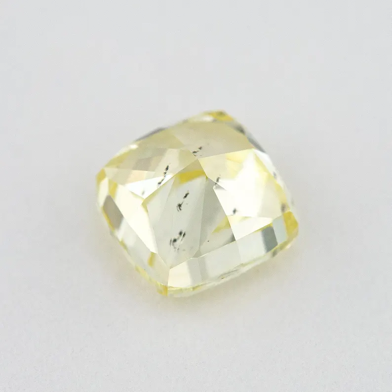 GIA Certified 1.01ct. Fancy Yellow Loose Natural Diamond Cushion SI2 Untreated|Certificate|Genuine|Yellow Diamond