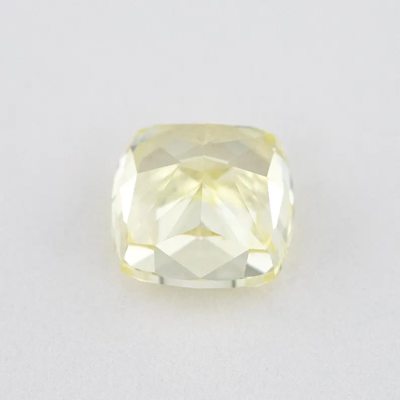 GIA Certified 1.00ct. Fancy Yellow Loose Natural Diamond Cushion VS2 Untreated|Certificate|Genuine|Yellow Diamond