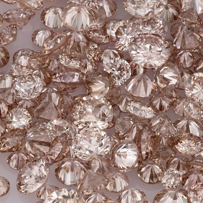 Argyle Pink Diamonds 0.25ct 0.8mm to 2.2mm mix scoop Dark Argyle Pink Diamond Untreated Natural Pink Diamonds Round|Melee|accents|Argyle