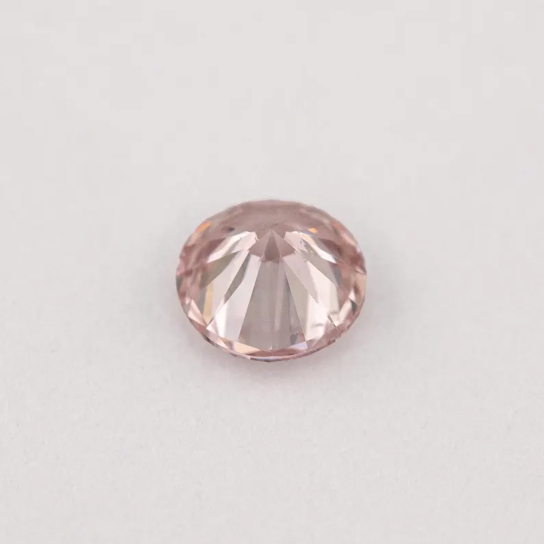 Argyle Certified 0.27ct 7PR Fancy Pink Natural Argyle Pink Diamond Round Brilliant