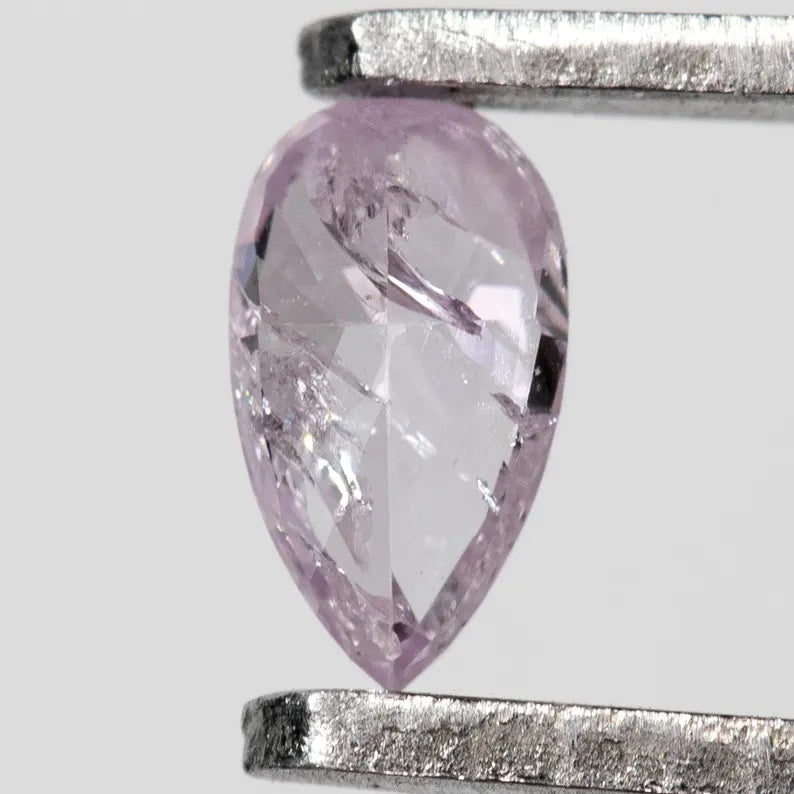 0.18ct Fancy Vivid Pink Untreated Loose Natural Pink Diamond Cushion I3