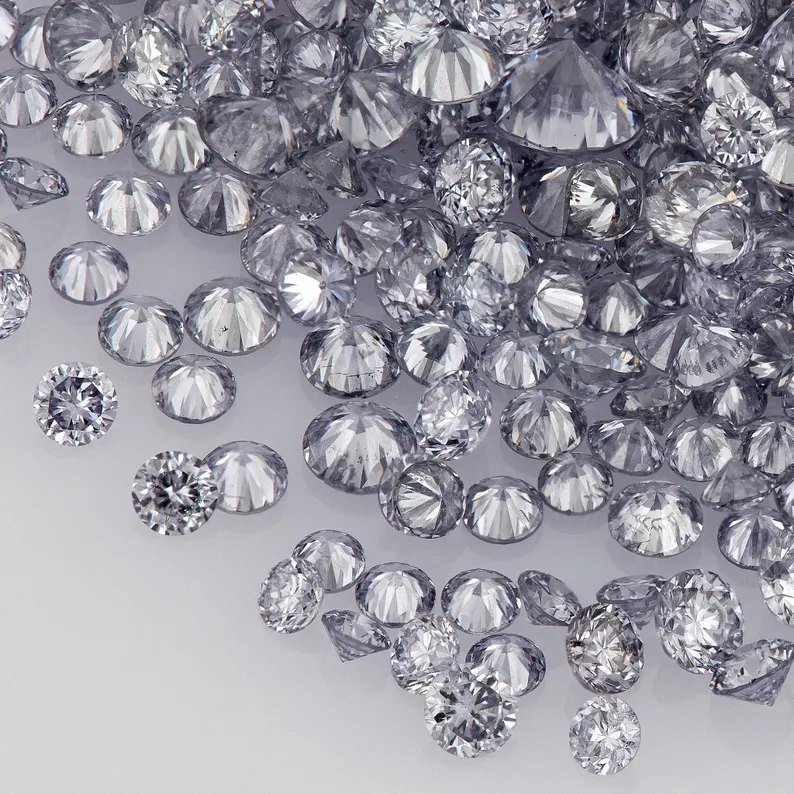 Argyle Blue Diamonds 0.25ct 0.8mm to 1.8mm scoop Deluxe Australian Blue Diamonds Untreated Natural Blue Diamonds Round|Melee|accents