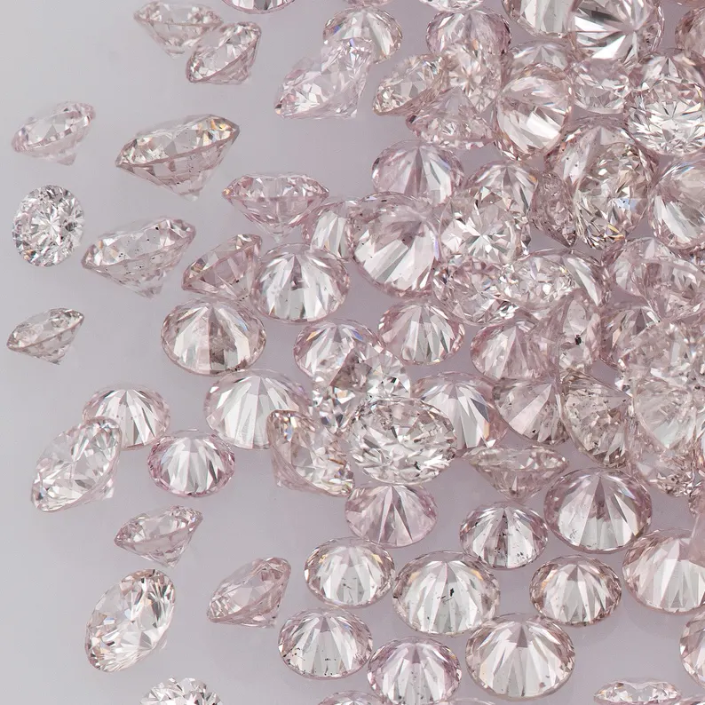 Argyle Pink Diamonds 0.25ct 0.8mm to 2.2mm mix scoop Argyle Pink Diamonds Untreated Natural Pink Diamond Round|Melee|accents|Argyle