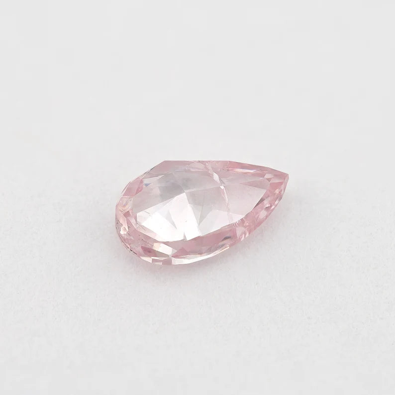 GIA Certified 0.25 Ct Untreated Fancy Pink Natural Diamond Pear Solitaire|Custom Jewelry|Certificate|genuine|natural color|rare