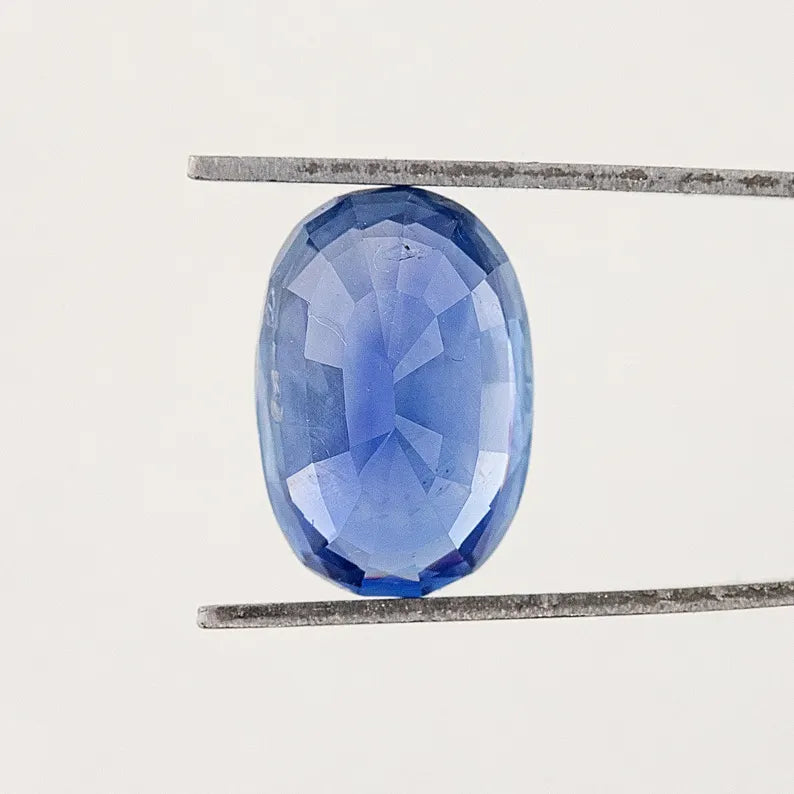 UNHEATED GRS Certified 5.67 ct. Natural Blue Sapphire Oval Ceylon Sri Lanka