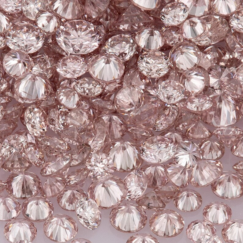 Argyle Pink Diamonds 0.25ct 0.8mm to 2.2mm mix scoop Argyle Pink Diamond Untreated Natural Pink Diamonds Round|Melee|accents|Argyle