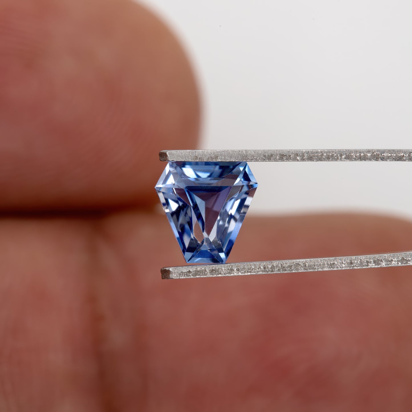 Cornflower Blue 1.20 Ct Sapphire | Untreated Geometric Fancy Cut Gemstone | Natural Sapphire for Modern Rings & Artistic Fine Jewelry (Copy)