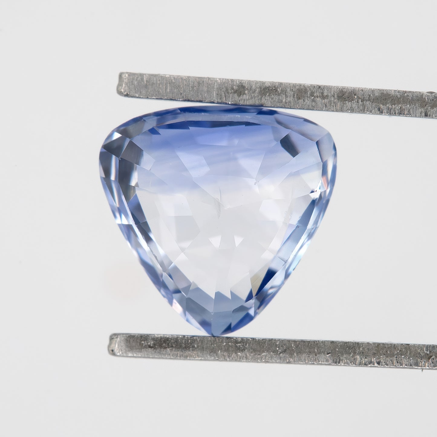 Vibrant Blue with Soft Tonal Variation Trillion Cut Sapphire | 1.24 Ct Natural Untreated Gem | Eye Clean Stone for Standout Jewelry