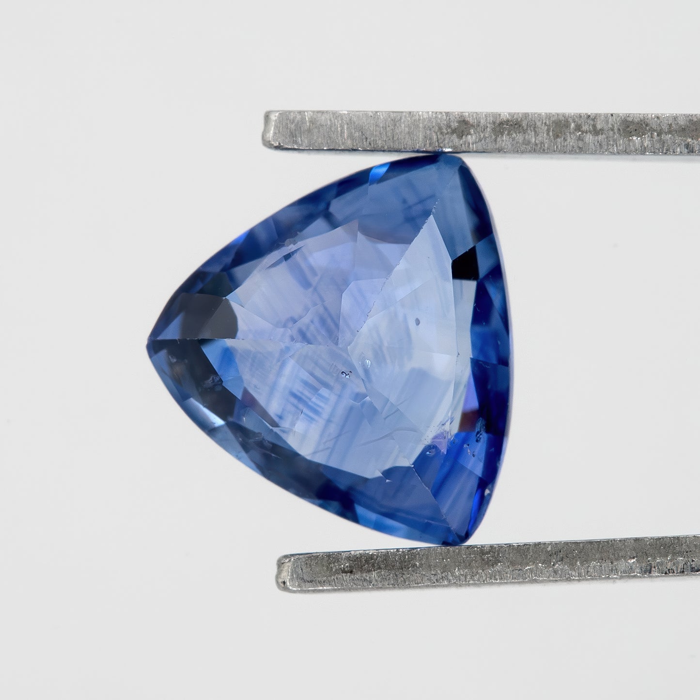 Vibrant Cornflower-to-Violet Blue Trillion Cut Sapphire | 1.07 Ct Unheated Natural Eye Clean Gem | Perfect for Rings or Pendants