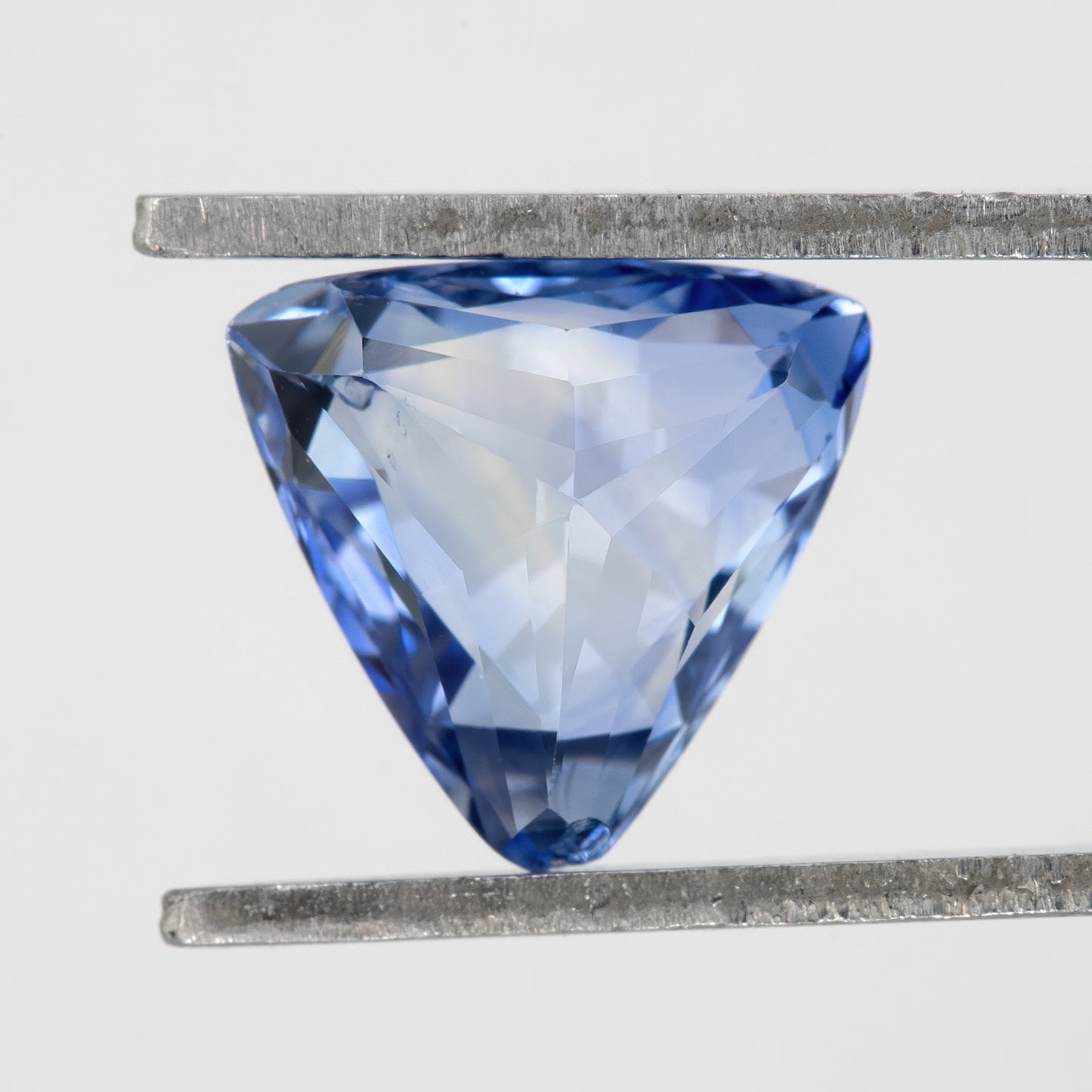 Open Violet-Blue Hue with Light Play | 1.37 Ct Natural Trillion Cut Sapphire | Unheated Blue Violet Gemstone | Loose Gem for Designer Jewelry & Custom Rings