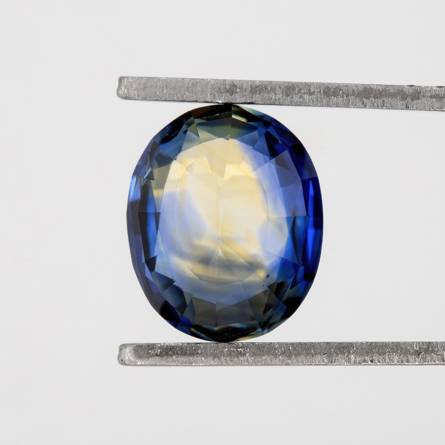 Royal Blue Champagne Sapphire | 1.29 Ct Oval Cut Unheated Natural Gem | Eye Clean Stone for Rings & Fine Jewelry