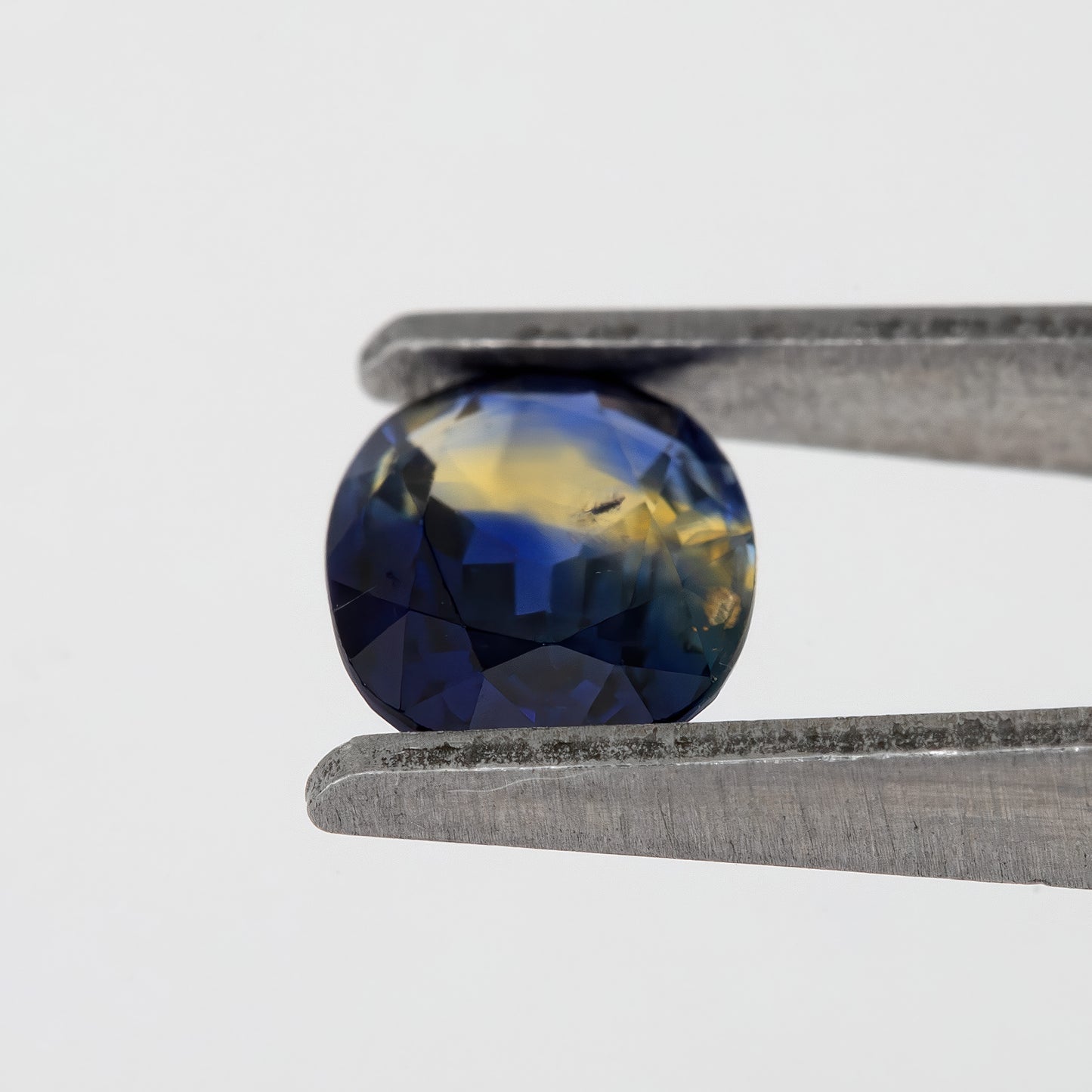 Midnight Blue Champagne Sapphire | 0.92 Ct Oval Cut Unheated Natural Gem | Eye Clean Stone for Custom Jewelry Design
