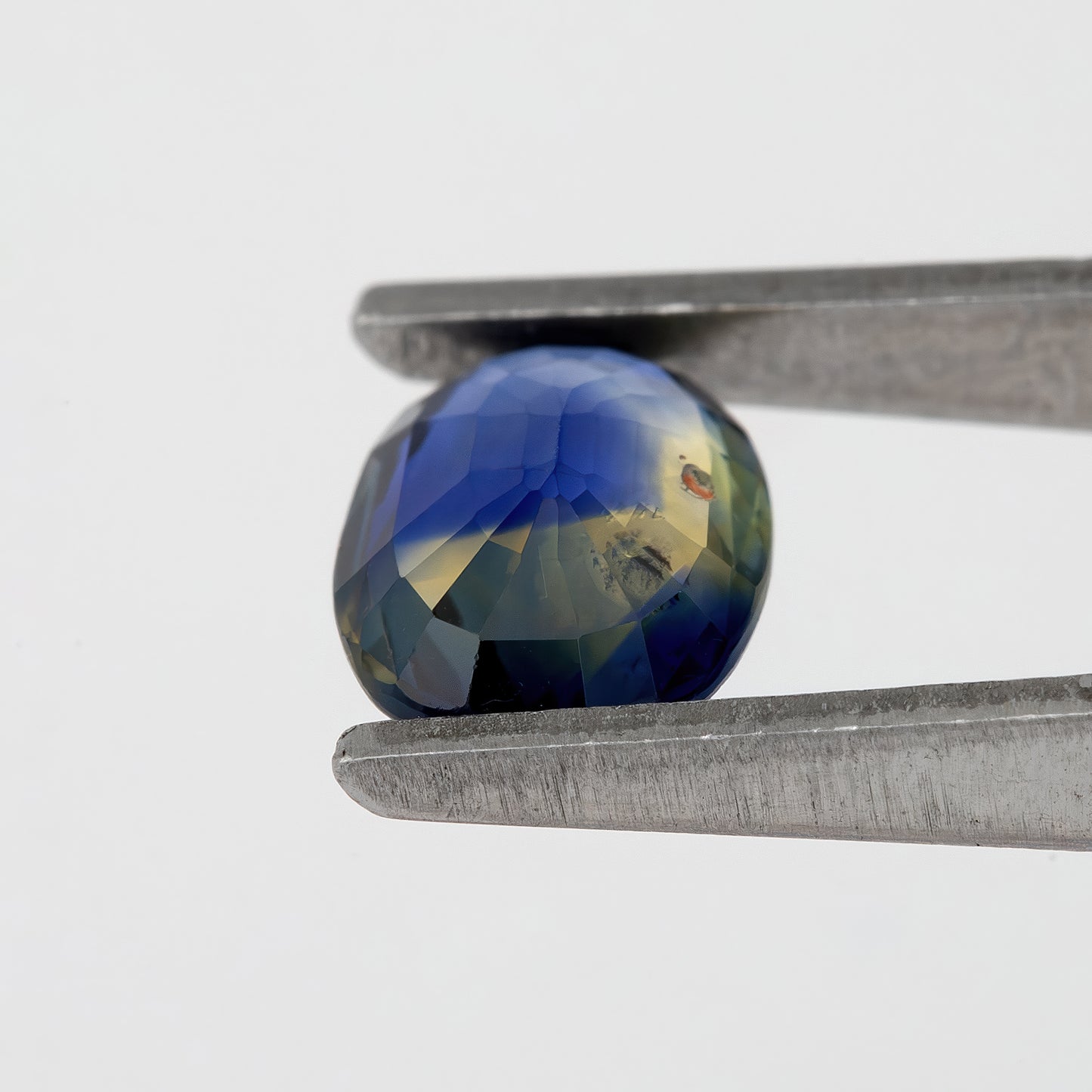 Midnight Blue Champagne Sapphire | 0.92 Ct Oval Cut Unheated Natural Gem | Eye Clean Stone for Custom Jewelry Design