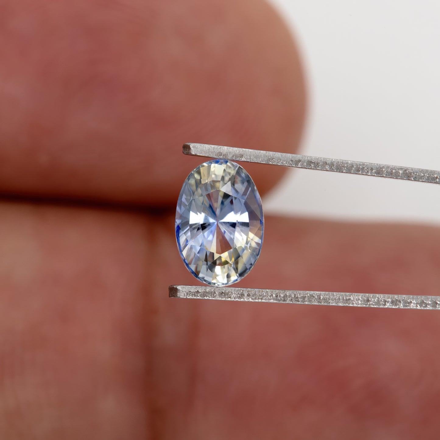 Midnight Blue & Champagne Sapphire | 1.05 Ct Natural Unheated Oval Cut Gem | Eye Clean Rare Stone for Ring or Pendant