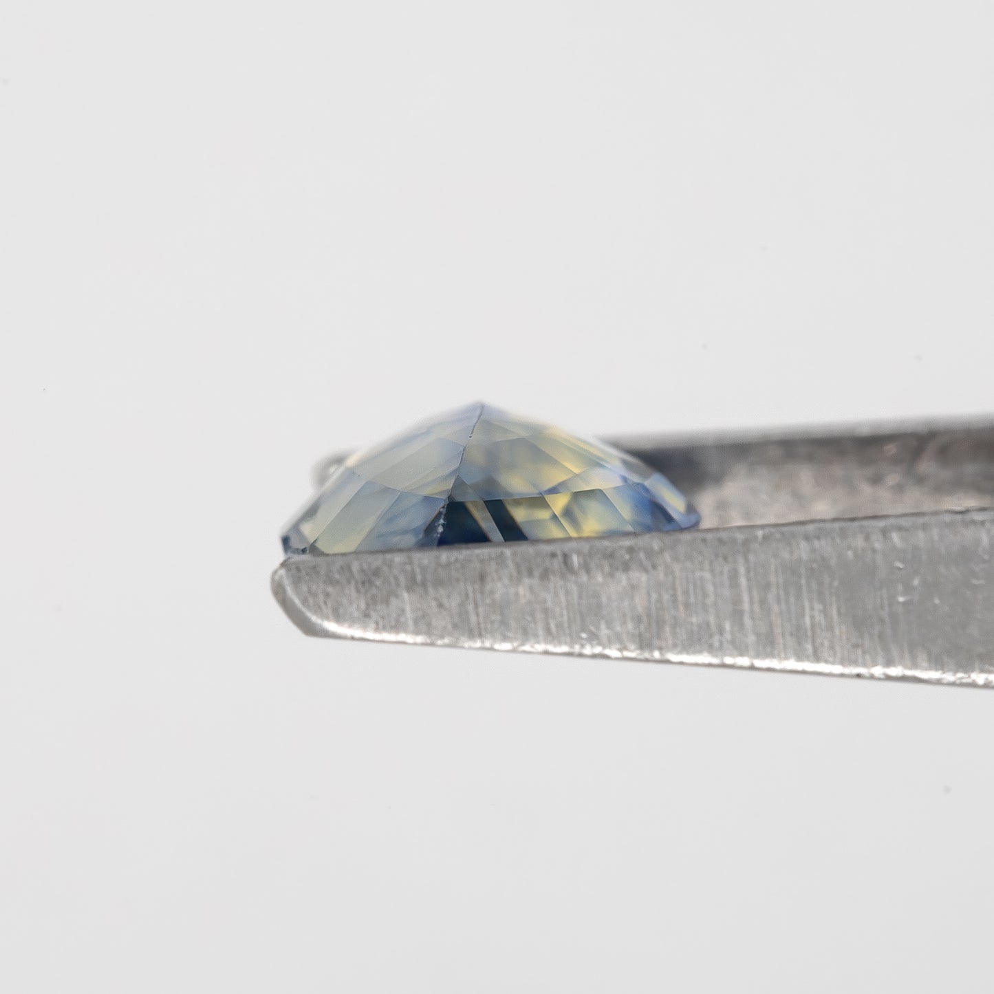 Blue Champagne Yellow Sapphire | 0.95 Ct Pear Cut Untreated Eye Clean Gemstone | Ideal for Engagement Ring or Pendant