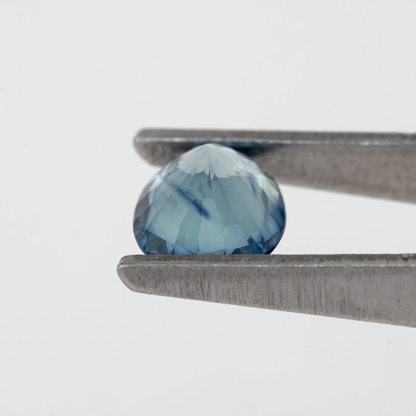 Steel Blue Champagne Sapphire | 0.74 Ct Oval Cut Untreated Natural Gemstone | Rare Bicolor Sapphire for Jewelry or Statement Ring