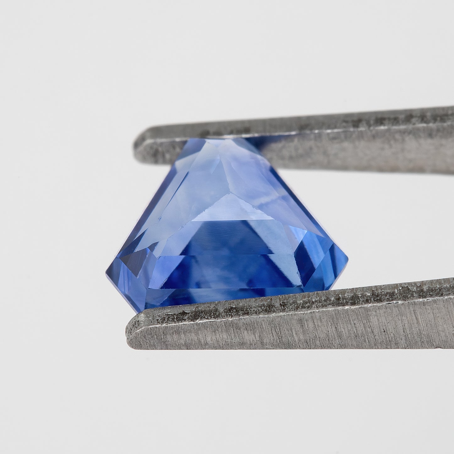 Cornflower Blue 1.20 Ct Sapphire | Untreated Geometric Fancy Cut Gemstone | Natural Sapphire for Modern Rings & Artistic Fine Jewelry
