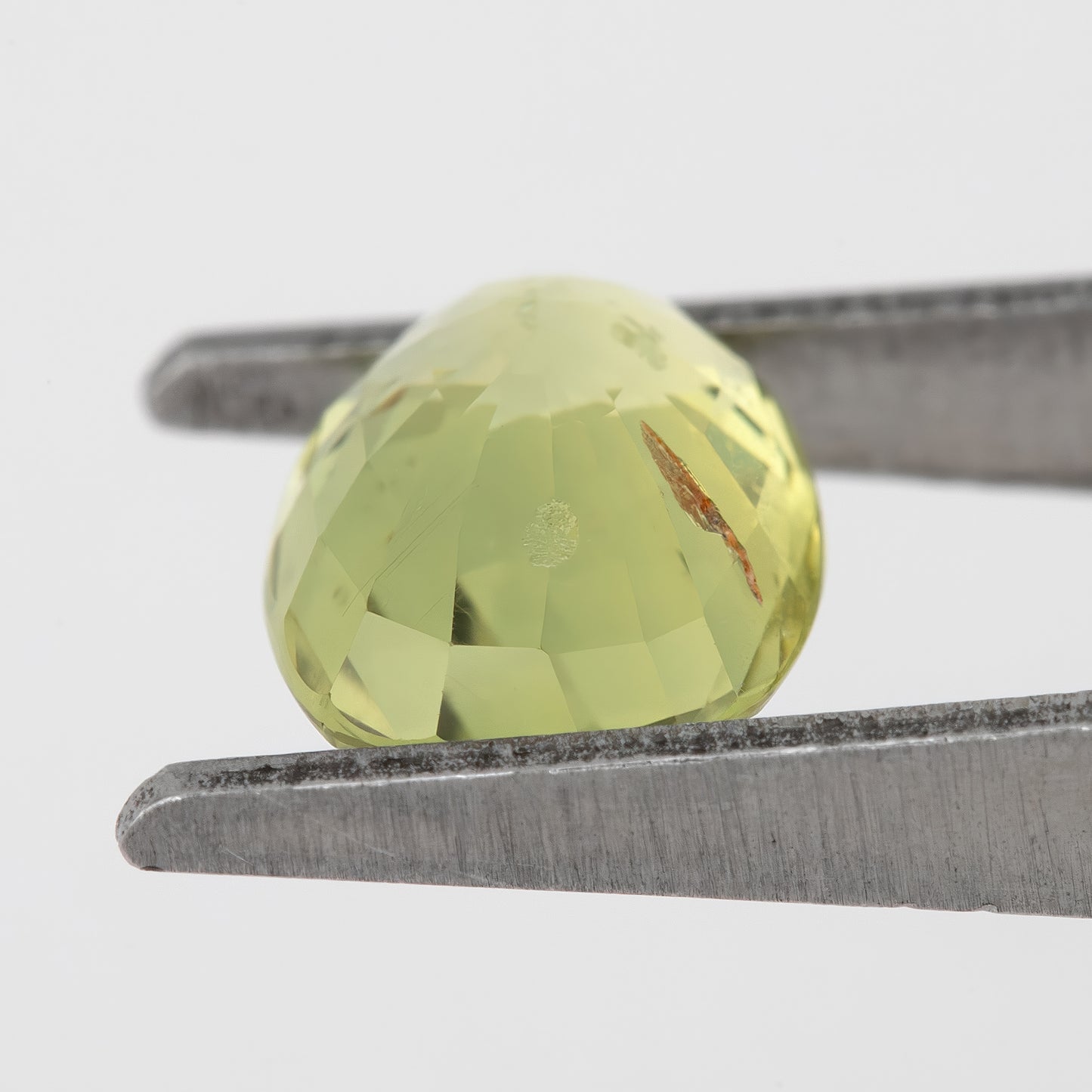 Yellowish Green Natural Sapphire 2.10 Ct | Oval Cut Heated Gemstone with Inclusions | Bold Stone for Engagement or Custom Statement Jewelry