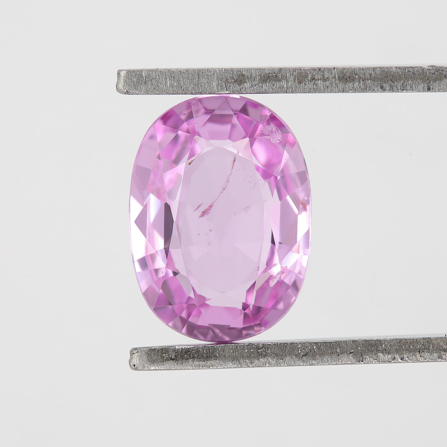 Vivid Pink Sapphire | 0.92ct Oval Cut Heated Gemstone with Inclusions | Loose Stone for Cocktail Ring or Bold Jewelry Design