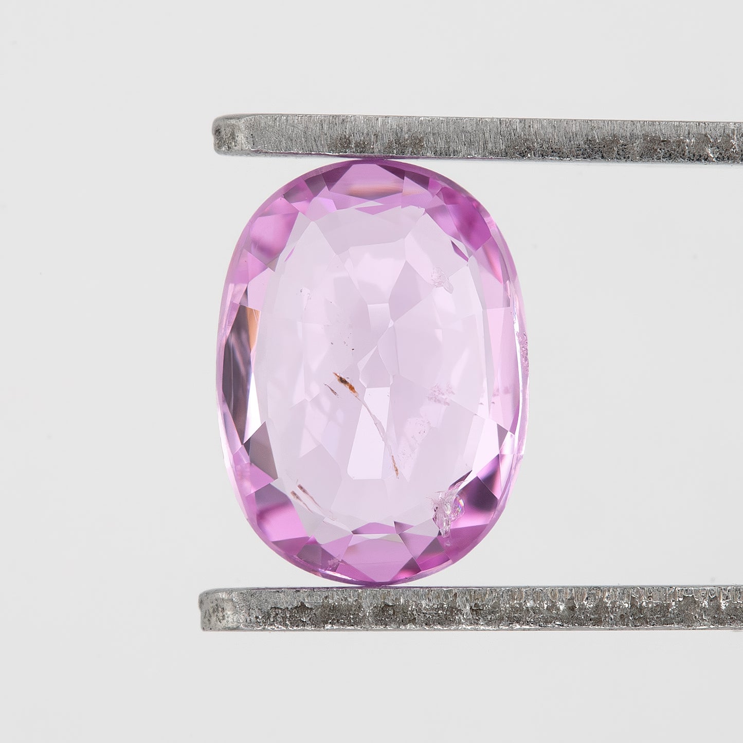 Vivid Pink Sapphire | 0.92ct Oval Cut Heated Gemstone with Inclusions | Loose Stone for Cocktail Ring or Bold Jewelry Design