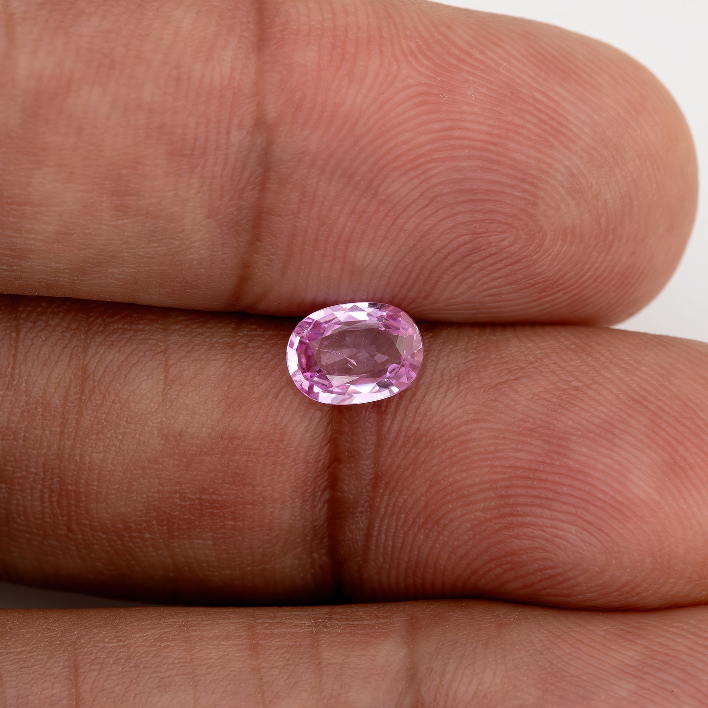 Vivid Pink Sapphire | 0.92ct Oval Cut Heated Gemstone with Inclusions | Loose Stone for Cocktail Ring or Bold Jewelry Design