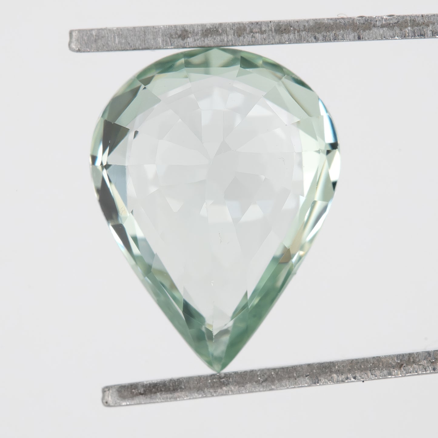 Pastel Green Sapphire 2.24 Ct | Pear Cut Heated Natural Gemstone | Eye-Clean Rare Sapphire for Rings & Pendants | Fine Jewelry Making