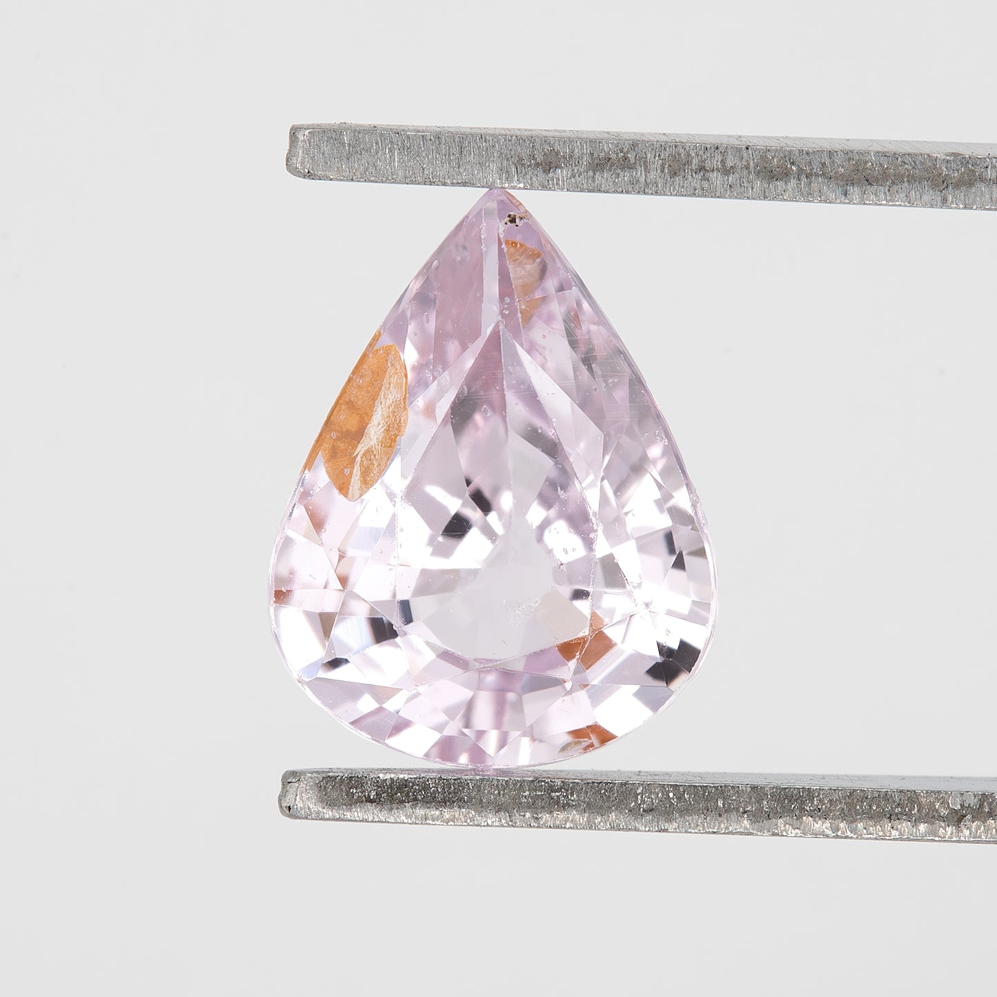 Light Pastel Pink Sapphire 1.05 Ct | Pear Cut Heated Loose Gemstone | Perfect for Dainty Engagement Rings or Fine Custom Jewelry