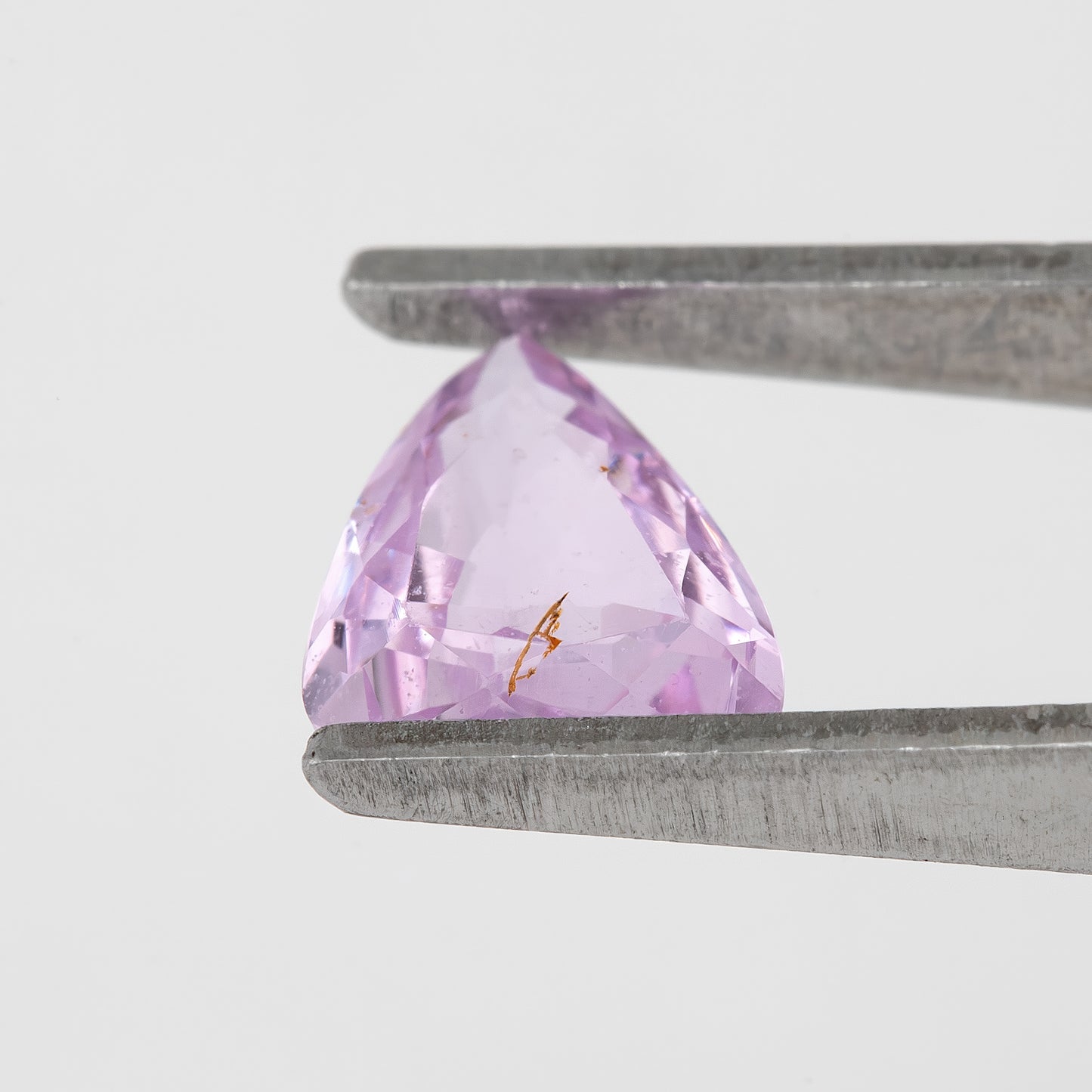 Lavender Pink Trillion Sapphire | Heated Natural Gemstone | Unique Cut for Bold Rings, Pendants & Fine Jewelry Designs