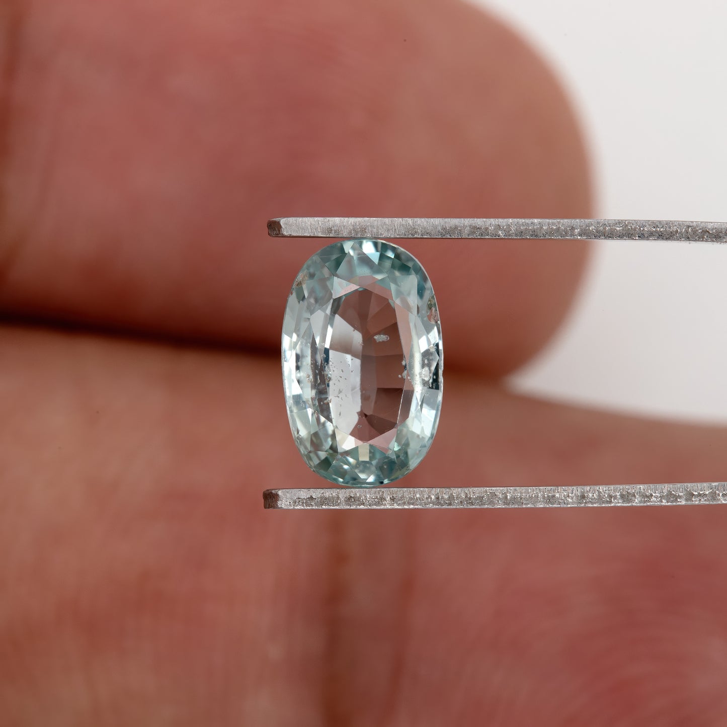 Aqua Green Oval Sapphire | 1.74 Ct Heated Natural Gemstone | Pastel Sapphire for Custom Rings, Pendants & Fine Jewelry Designs