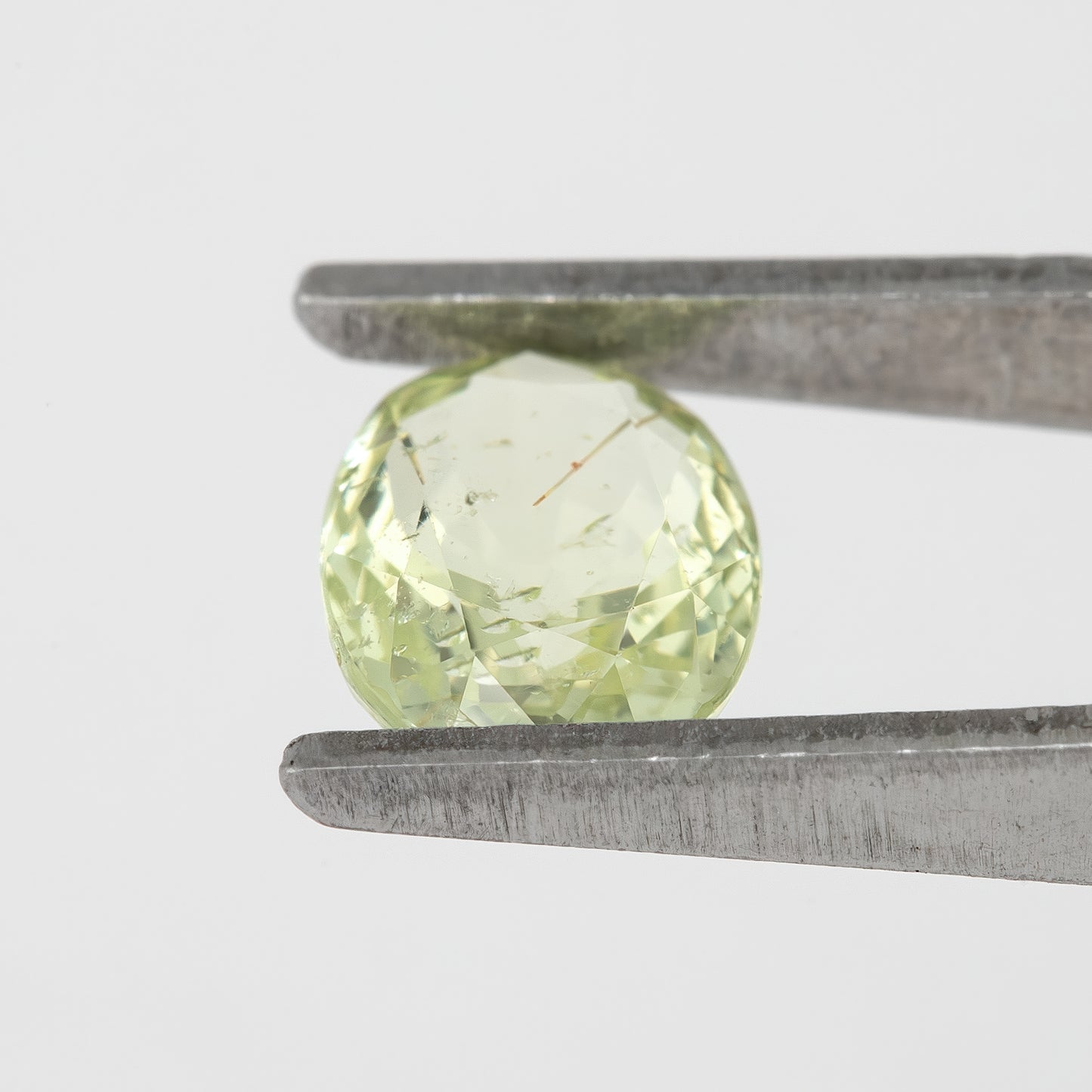 Lemon Pastel Green Sapphire | 1.14 Ct Oval Cut Heated Natural Gemstone | Unique Green Sapphire for Statement Jewelry | Custom Engagement or Cocktail Ring