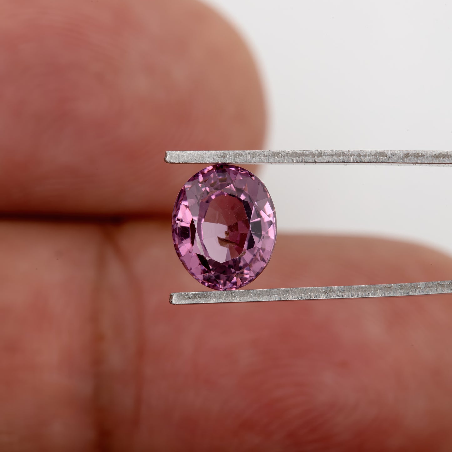 Deep Plum Rose Purple Sapphire | 1.48 Ct Oval Cut Heated Natural Gemstone | Loose Stone for Cocktail Ring, Pendant, Statement Jewelry