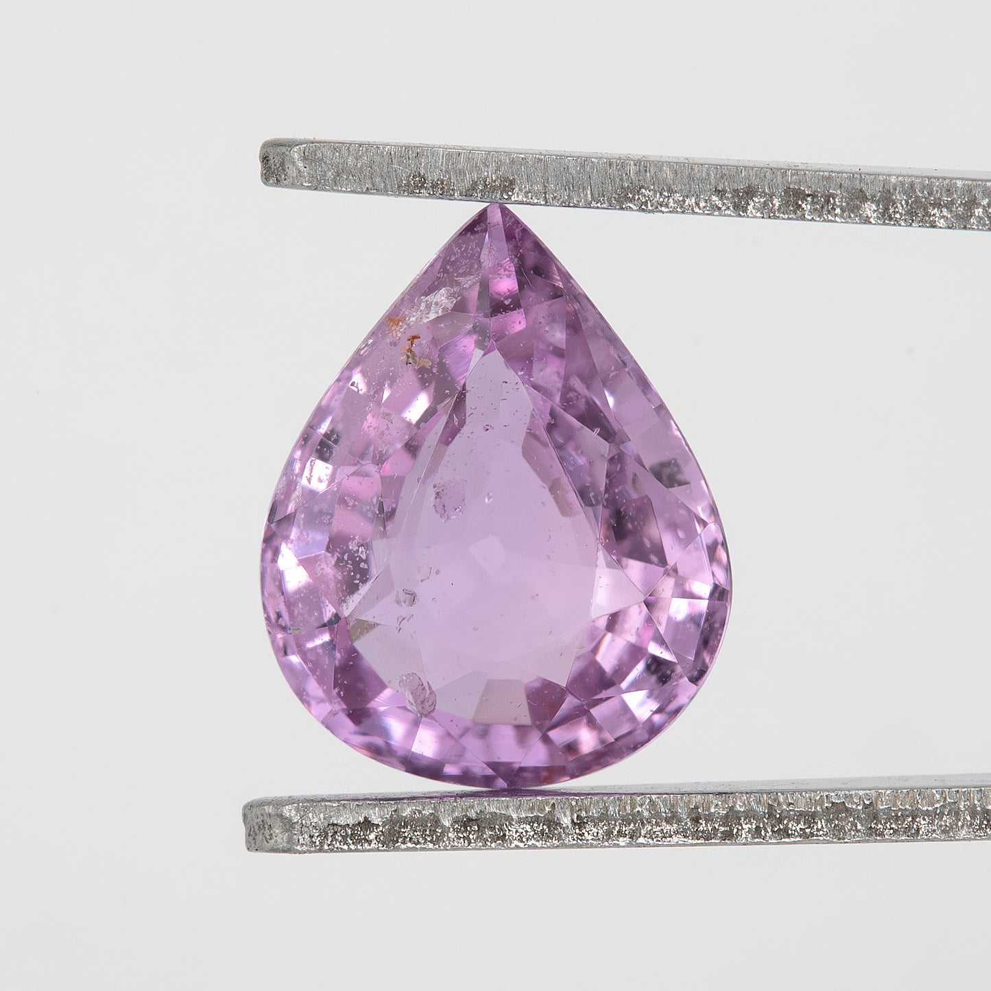 Lavender Blush Pink Sapphire | 1.32 Ct Pear Cut Natural Heated Sapphire | Elegant Gemstone for Custom Fine Jewelry Design