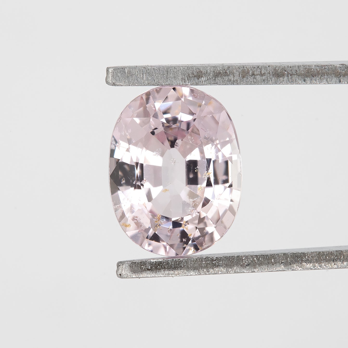 Light Peachy Pink Sapphire | 0.90 Ct Oval Cut Heated Natural Sapphire | Elegant Pink Gemstone for Pendant or Ring | Fine Jewelry Design